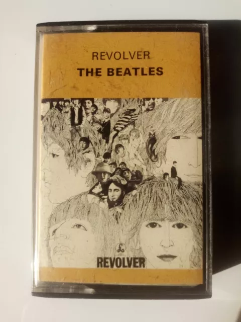 The Beatles - Revolver (Emi Tcpcs7009) 1966 Uk Cassette Tape Paper Labels