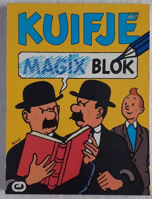 Tintin (Kuifje) Magix Blok Jeux Et Cartes Postales A Detacher  Casterman 1986 Tb