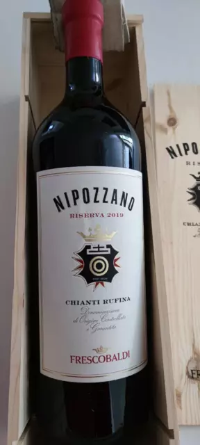 Chianti Rufina Nipozzano Riserva 2019 Docg - 1 Doppio Magnum 3 Lt - Cass. Legno