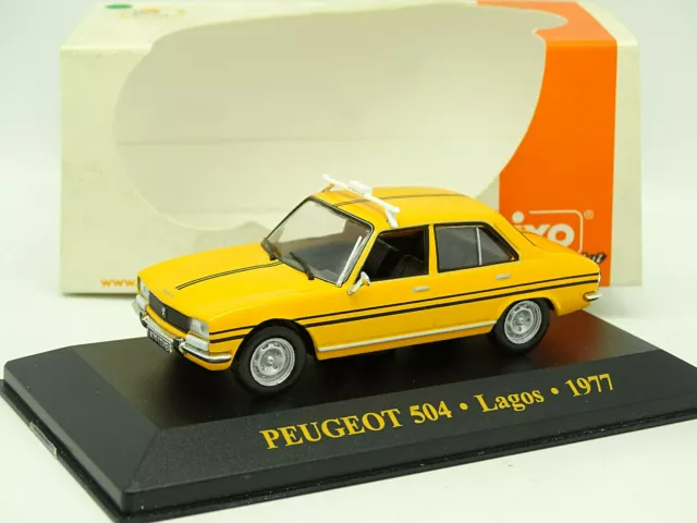 Ixo 1/43 - Peugeot 504 Taxi Lagos 1977