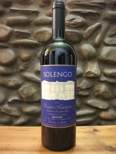 Toscana Igt Solengo 2011 Argiano 75 Cl Cabernet Merlot Petit Verdot Syrah Rosso