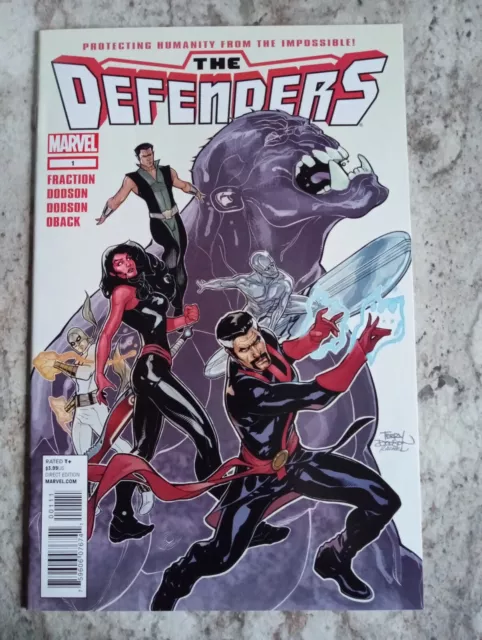 The Defenders #1 1st Print VF/NM Marvel Comics Fraction