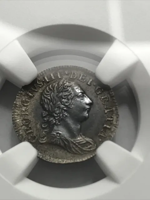 1772 Great Britain Silver 2P Two Pence Maundy 2P Coin NGC UNC