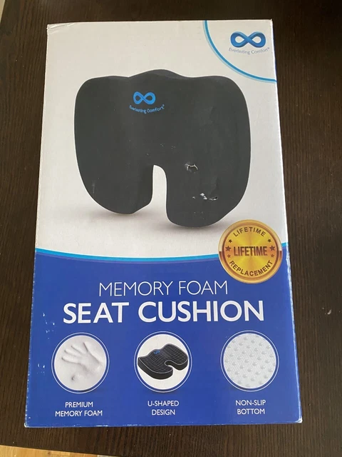 Nuevo en caja asiento de espuma viscoelástica confort eterno cojín coche camión oficina diseño en forma de U