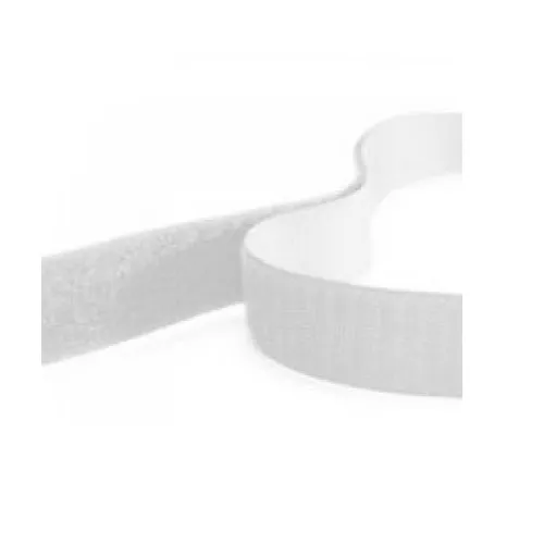 Anycraft-UK Self Adhesive Sticky Back Hook & Loop Tape Black or White 10mm 20mm