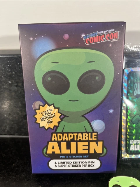 2024 VEEFRIENDS ADAPTABLE Alien Limited Edition Pin & Supersticker /399 ...