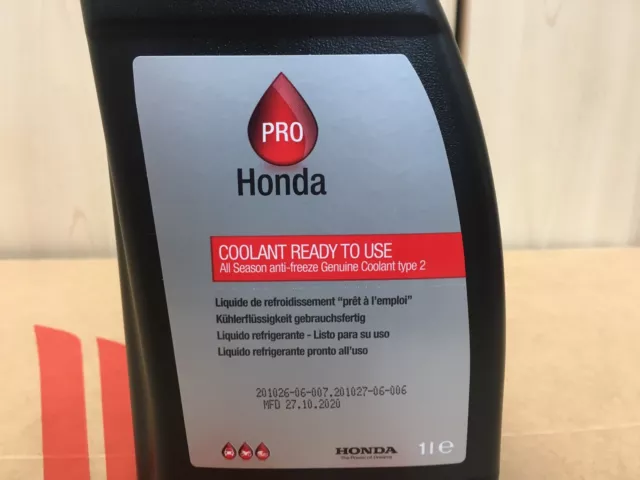 Original Honda Motorrad Frostschutz * vorgemischt Ganzjahreskühlmittel 08CLAG016S1 2