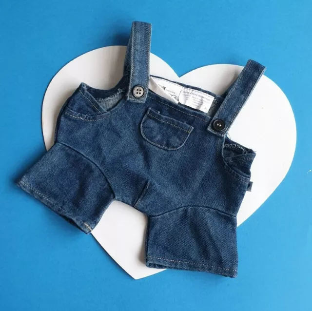 Build A Bear 💛 Minion Blue DUNGAREES Xmas  Boys Girls  VGC Clothes