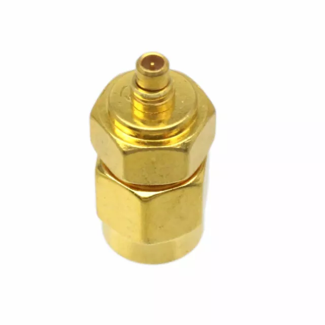 1pce SMA Male Plug to MMCX Male Plug RF Coaxial Adapter Connector Straight