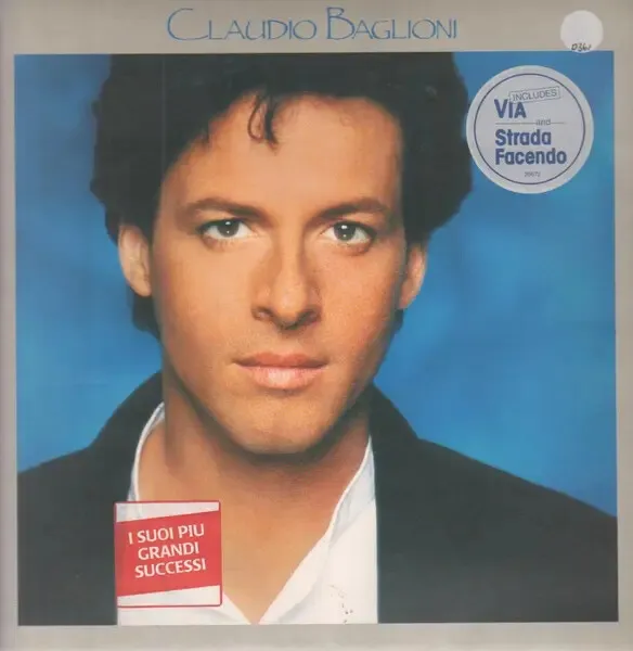 Claudio Baglioni CBS Vinyl LP