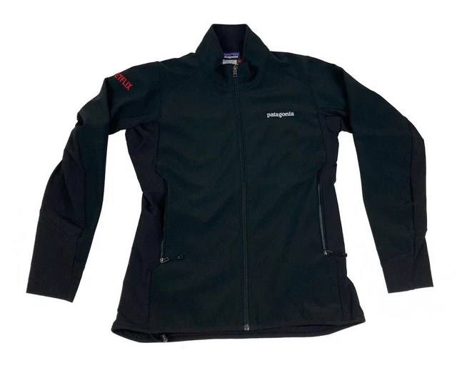 Patagonia Adze Black Jacket Polartec Softshell Jacket Polartec Womens Small