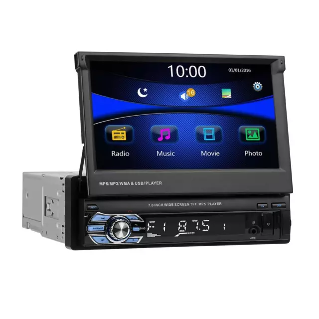 SWM 9601 Upgraded Car Stereo MP5 Player RDS AM FM Radio BT4.0 USB/TF/AUX