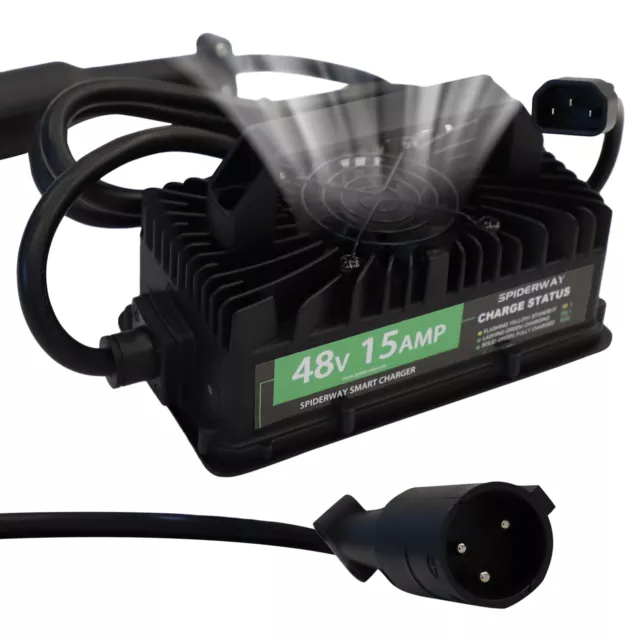 48V 15A Batterieladegerät Golfwagen Ladegeräte für EZGO Golf Cart Smart Charger