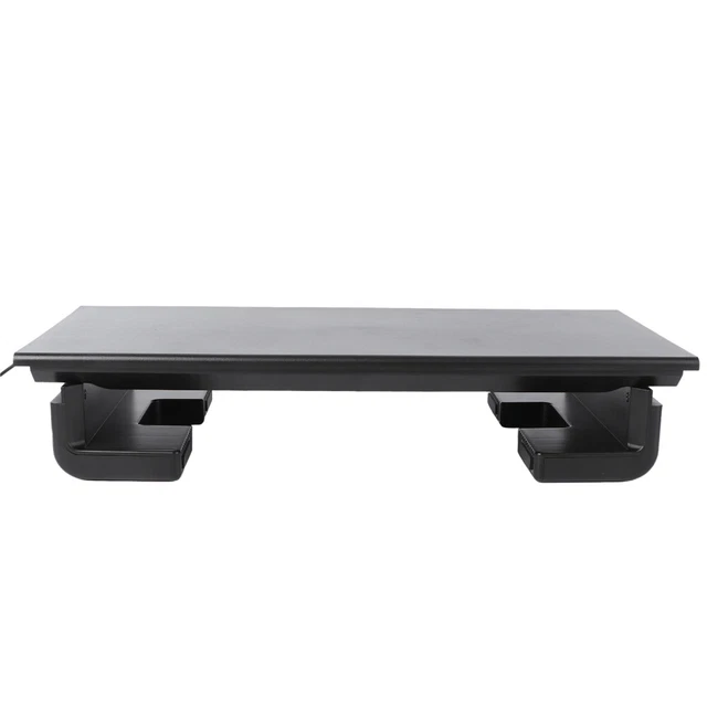 ELEVATED PLASTIC RACK Computer Support Desk Organizer Stand £52.25 ...