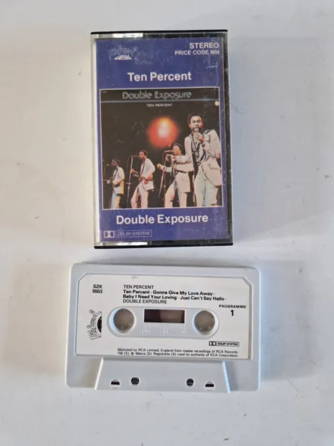 Double Exposure Ten Percent Cassette Tape 1976 Original Funk. Rare.
