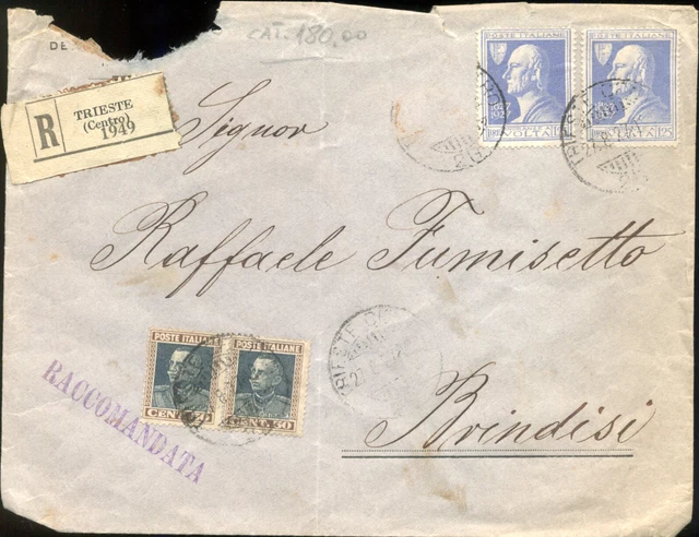 Enveloppe Vintage Avec Affranchissement De Collection - Certificat Descriptif Inclus