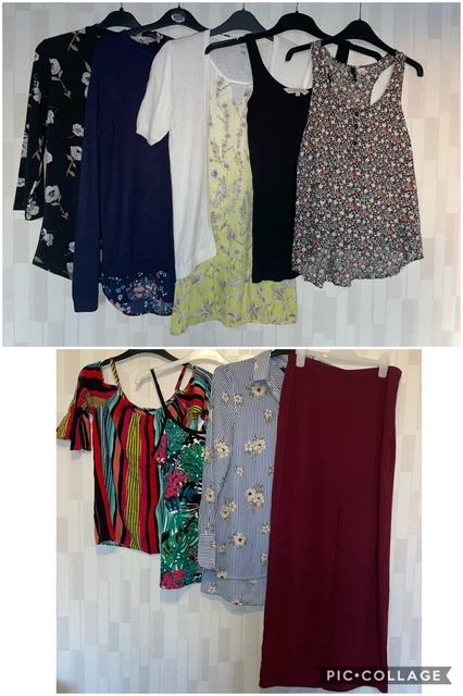 Pacchetto grande donna taglia 8 pacchetto usato Next, River Island, nuovo look