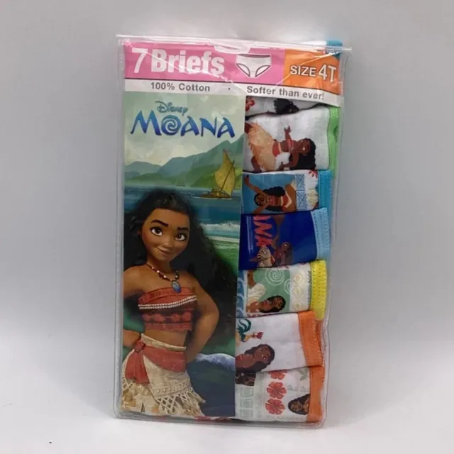 Disney Girls Panty Multipacks, Moana 10pk, 4 
