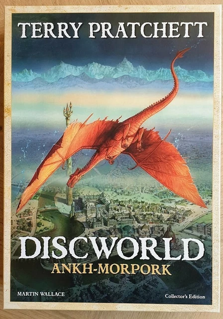TERRY PRATCHETT DISCWORLD Ankh-Morpork Collector's Edition Board