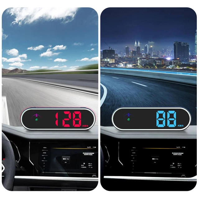 CAR GPS HUD with Speed MPH Smart HUD Display Compass Direction for Cars ...