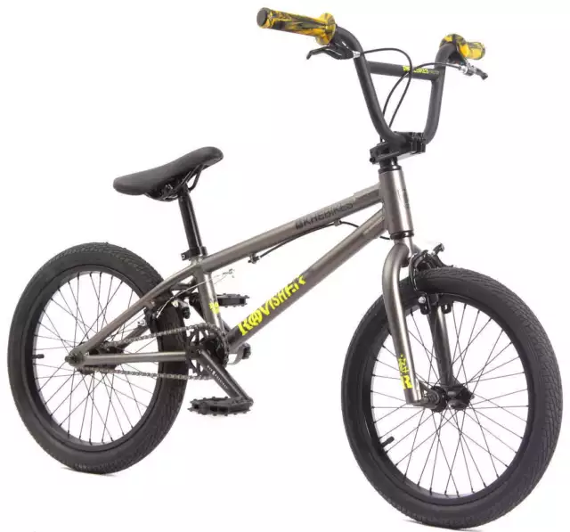 KHE BMX Bike Ravisher 18 Inches Aluminium Black Affix 360° Rotor Only 8,9kg