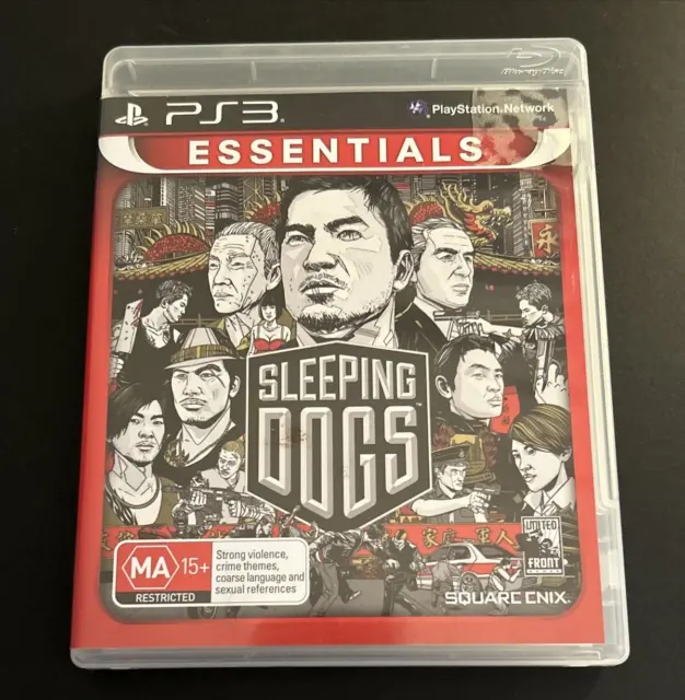 Sleeping Dogs - PS3 PlayStation 3 +Manual