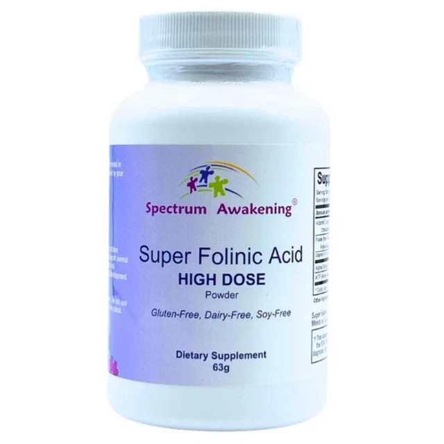 Spectrum Powder SPECTRUM AWAKENING Super Folinic Acid High Dose Powder £30.99 - PicClick UK