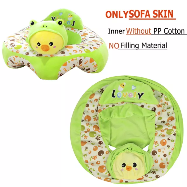 Cartoon Baby Arm Chair Washable No Filler Baby Sofa Cover Soft for Children Gift 3