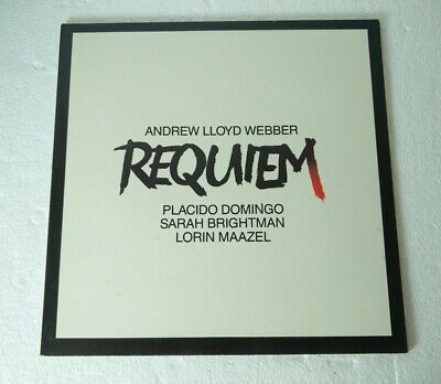 Andrew Lloyd Webber~REQUIEM~Vinyl LP Record Placido Domingo - Near Mint