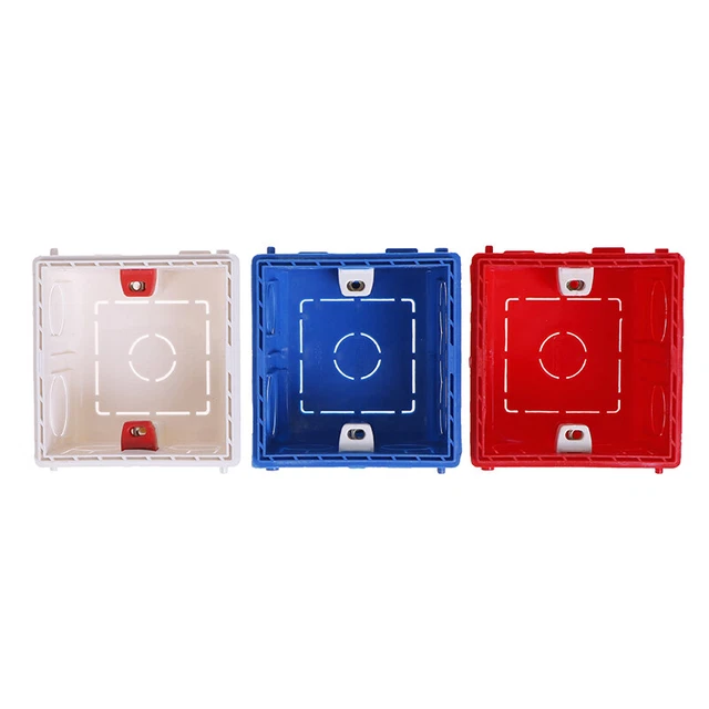 86 TYPE SWITCH Socket Wiring Back Box Mounting Junction Box Internal ...