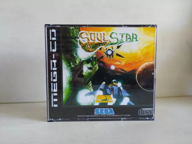 SOULSTAR Sega MEGA CD / Repro Boitier et disque