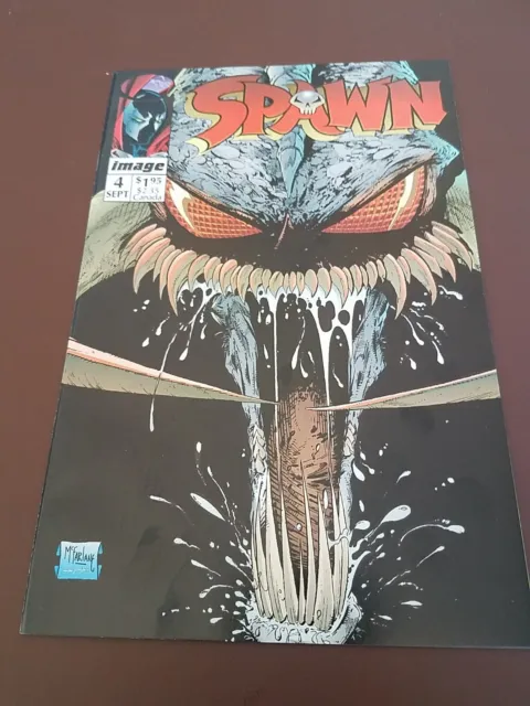 Spawn #4 Image 1992 1st Violator Cover!! McFarlane! 4.5 VG+