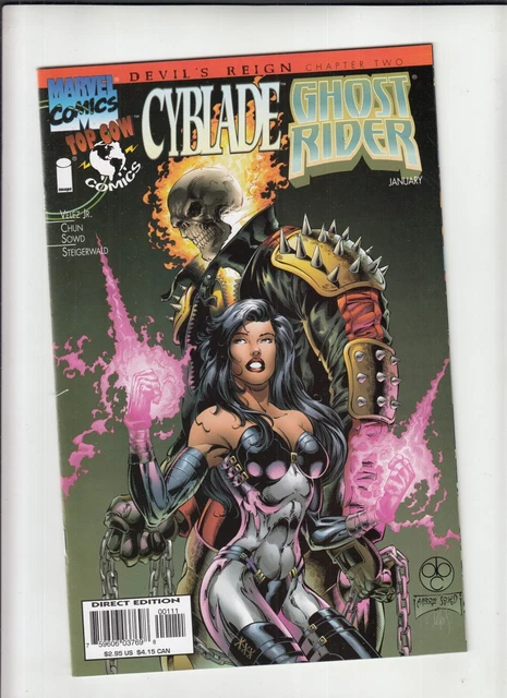 Cyblade Ghost Rider #1 (Marvel/Top Cow 1997)  NM