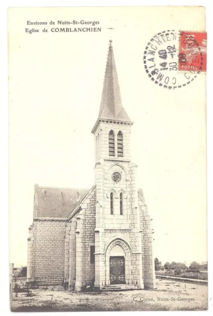 CPA 21 - Environs de Nuits-St-Georges - COMBLANCHIEN (Côte d'Or) - Eglise