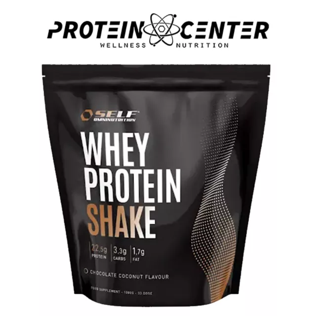 Self Whey Shake 1 Kg Proteine Siero del latte vari gusti integratori palestra