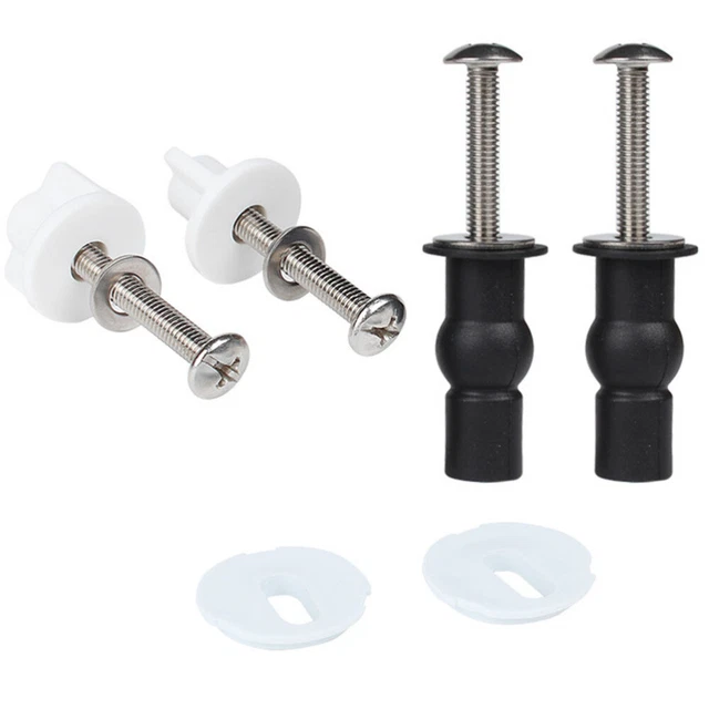 JGmotorfi Toilettendeckel Muttern – 2 Stück, 6 Mm, Kunststoff, Für Stabile Befestigung