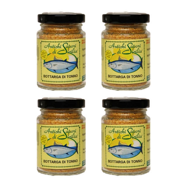4 x Bottarga da 50 G, Prodotto Artigianale, Uovo di Tonno e Sale Marino 4 x Bottarga da 50 G, Prodotto Artigianale, Uovo di Tonno e Sale Marino