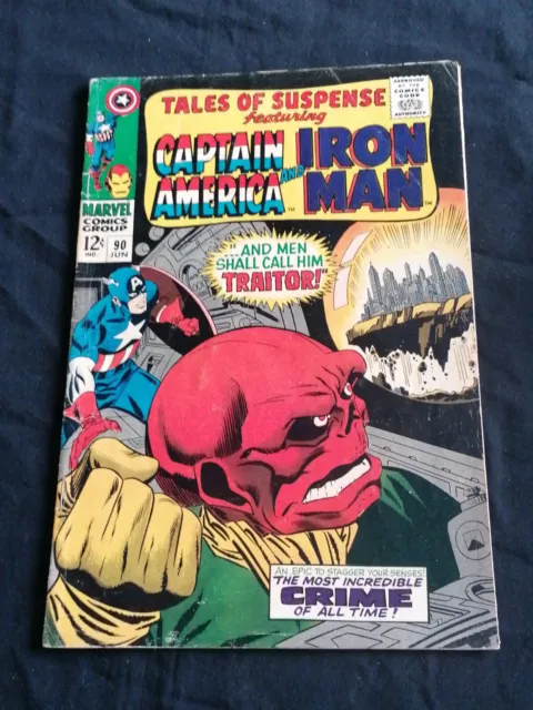 Tales of Suspense #90 - Marvel Comics - June 1967 - 1st Print - Iron Man