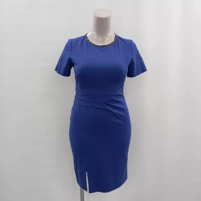 PAULE KA COTTON Pencil Dress UK 14 Blue Women's RMF03-SM EUR 9,31 ...
