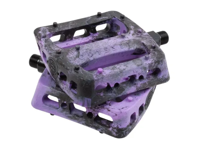 Brand new Odyssey twisted pro 9/16 BMX pedals - purple/black - FREE POSTAGE