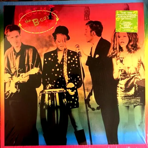 THE B-52's - COSMIC THING - LP VINYL NEW ALBUM - Love Shack, Roam