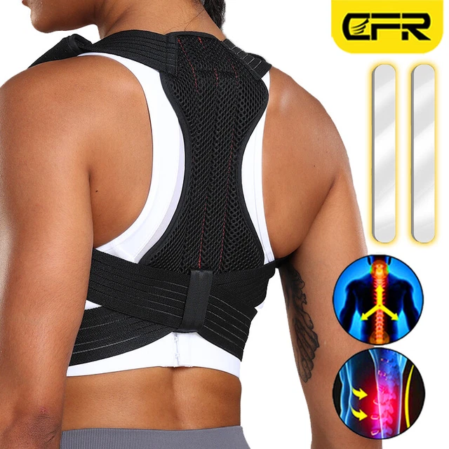 Adjustable Posture Corrector Back Brace Shoulder Support Clavicle Belt Women Men
