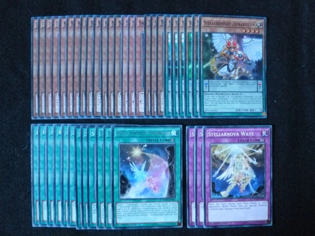 Yu-Gi-Oh 40 Card Satellarknight Deck  *Ready To Play*
