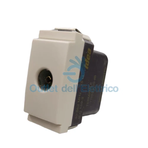 VIMAR 17052.BPRESA TV Coassiale Bianco Vimar Idea Modulo Ridotto EUR 12 ...