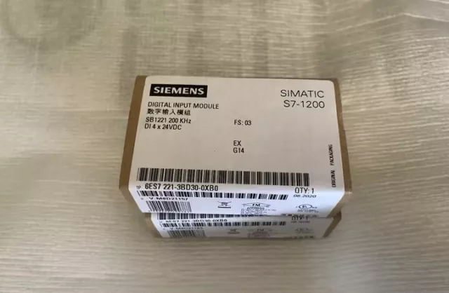 Simatic S7-1200 Siemens 6Es7 221-3Bd30-0Xb0 Digital Input Sb 1221 Plc