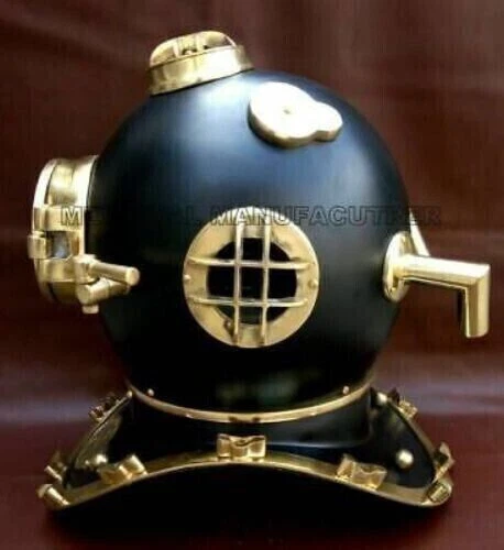 Casque De Plongée Nautical Morse Antique - Reproduction US Navy Mark V - Seconde Guerre Mondiale