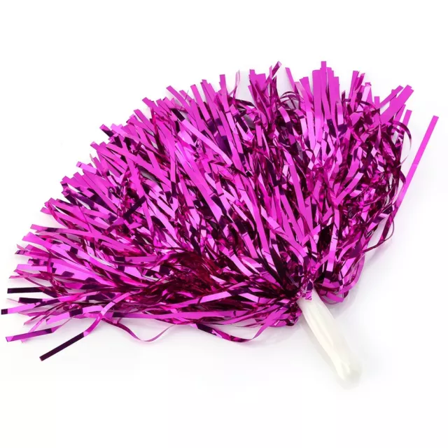 Cheerleader Handheld Pom Poms Cheerleading Dance Party Football Club Decor 6pcs