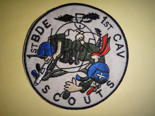 US ARMY 1ST Brigade 1st Cavalry Division Airmobile SCOUTS Vietnam War ...