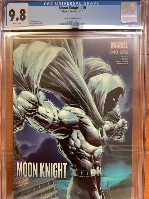 Moon Knight #10 Portacio 1:25 Variant CGC 9.8 Lemire VHTF!