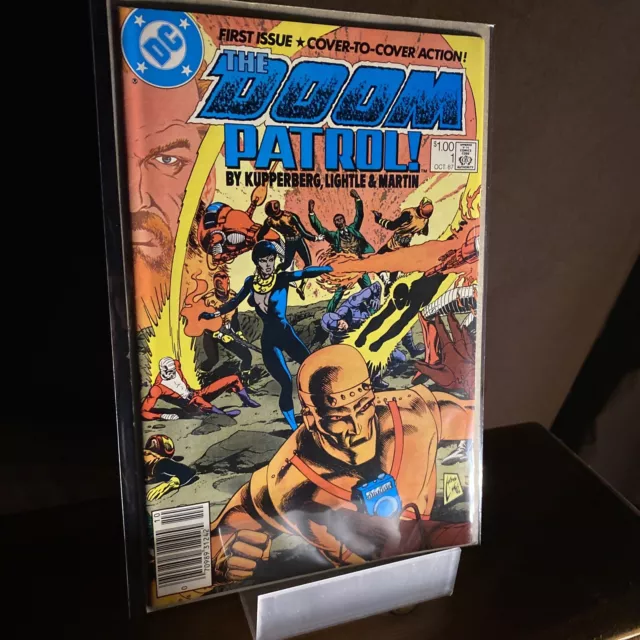 Doom Patrol #1 VFC DC 1987 Steve Lightle Wraparound Cover